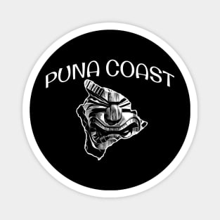 Puna Coast Big Island Tiki Magnet